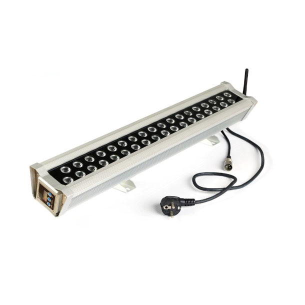 600mm Two-Row Wireless 36*2W LED wall washer  AC100-240V