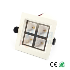 Square RGBW 4in1 LED downlight 6*8W