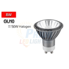 8W LED GU10 700lm Dimmable to Warm White
